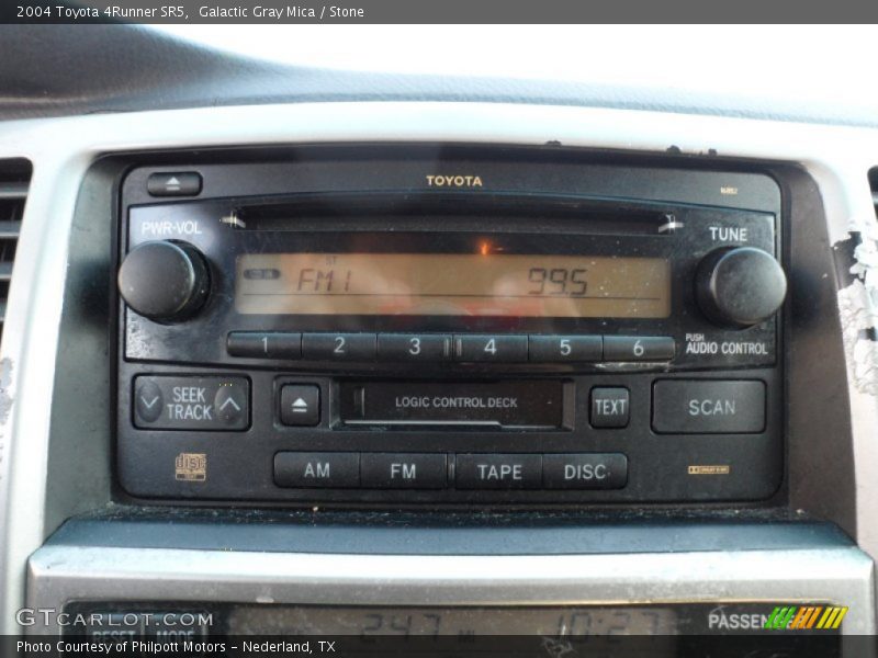 Galactic Gray Mica / Stone 2004 Toyota 4Runner SR5
