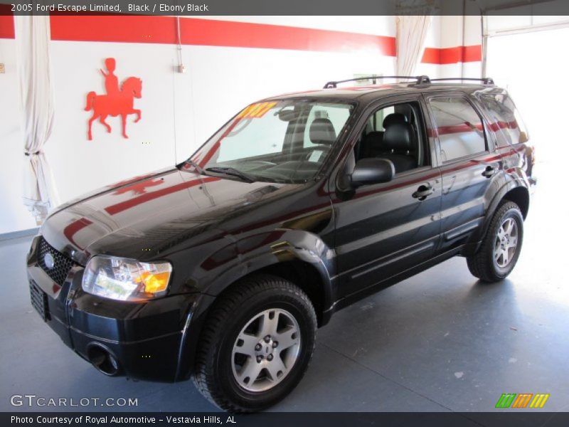 Black / Ebony Black 2005 Ford Escape Limited