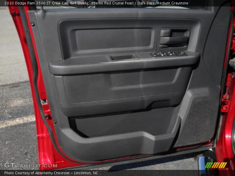 Inferno Red Crystal Pearl / Dark Slate/Medium Graystone 2010 Dodge Ram 3500 ST Crew Cab 4x4 Dually