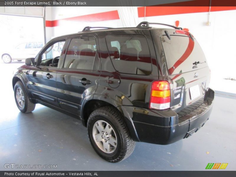 Black / Ebony Black 2005 Ford Escape Limited