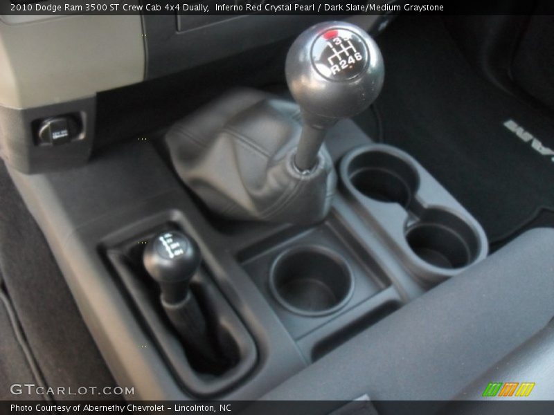 Inferno Red Crystal Pearl / Dark Slate/Medium Graystone 2010 Dodge Ram 3500 ST Crew Cab 4x4 Dually