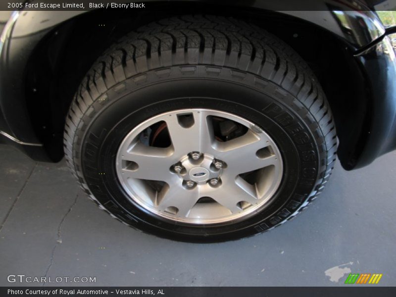 Black / Ebony Black 2005 Ford Escape Limited