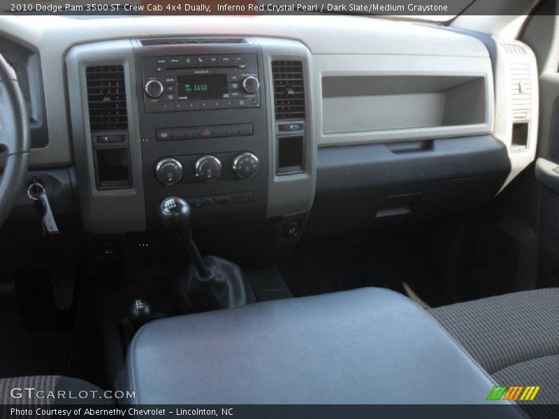Inferno Red Crystal Pearl / Dark Slate/Medium Graystone 2010 Dodge Ram 3500 ST Crew Cab 4x4 Dually