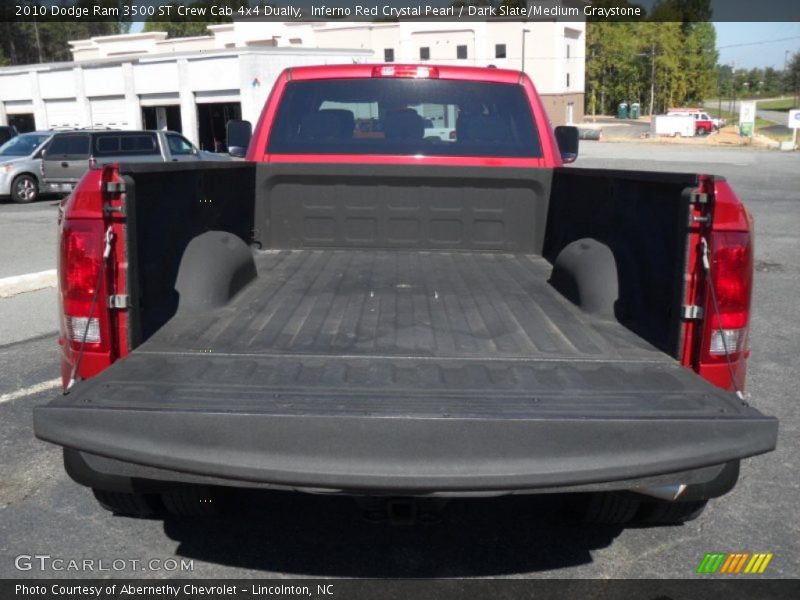 Inferno Red Crystal Pearl / Dark Slate/Medium Graystone 2010 Dodge Ram 3500 ST Crew Cab 4x4 Dually