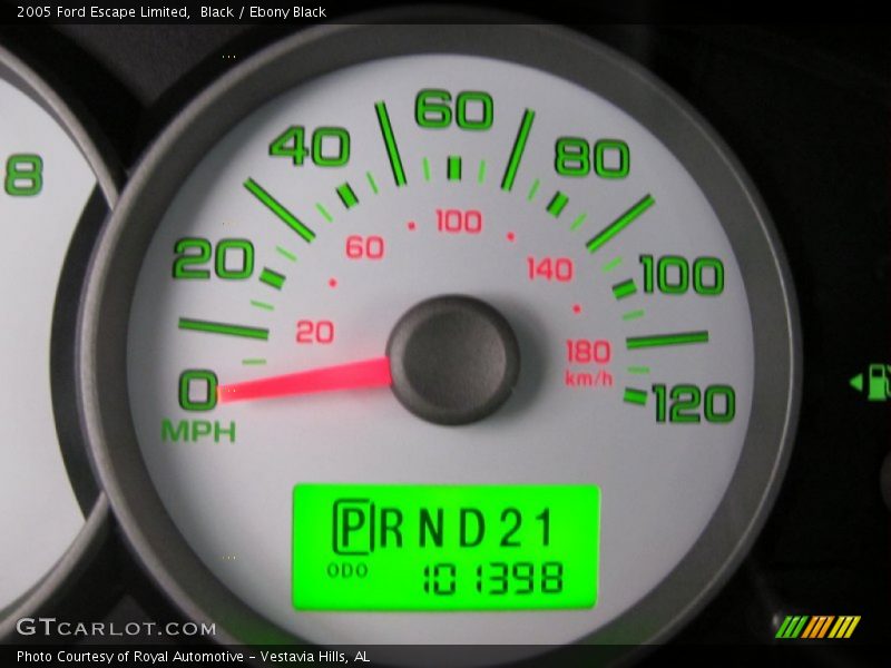Black / Ebony Black 2005 Ford Escape Limited