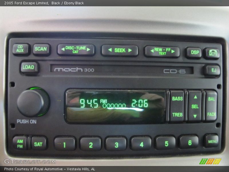 Audio System of 2005 Escape Limited