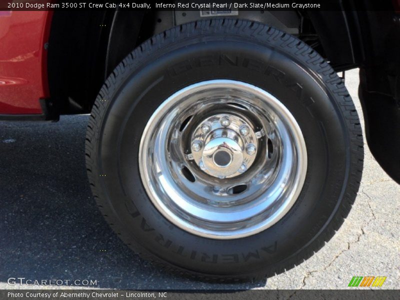 Inferno Red Crystal Pearl / Dark Slate/Medium Graystone 2010 Dodge Ram 3500 ST Crew Cab 4x4 Dually