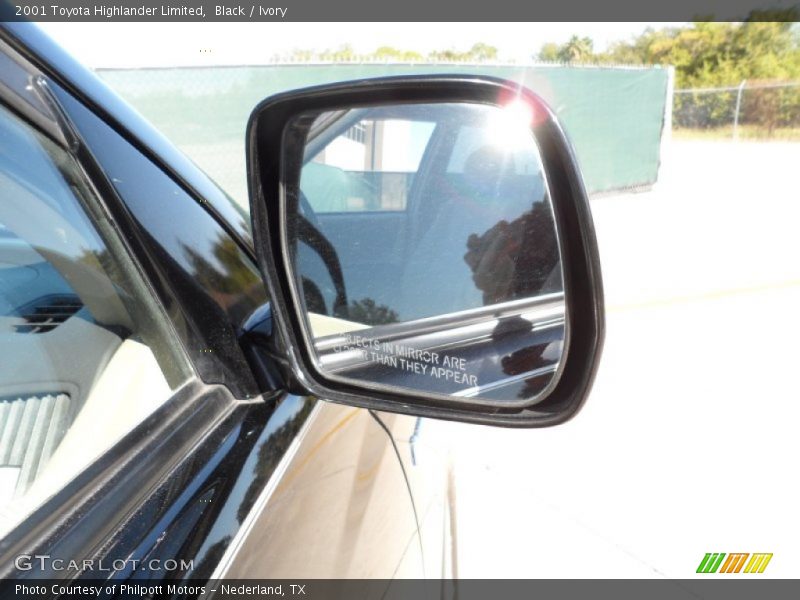 Black / Ivory 2001 Toyota Highlander Limited
