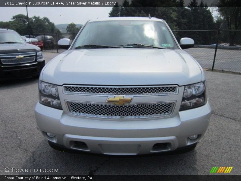 Sheer Silver Metallic / Ebony 2011 Chevrolet Suburban LT 4x4