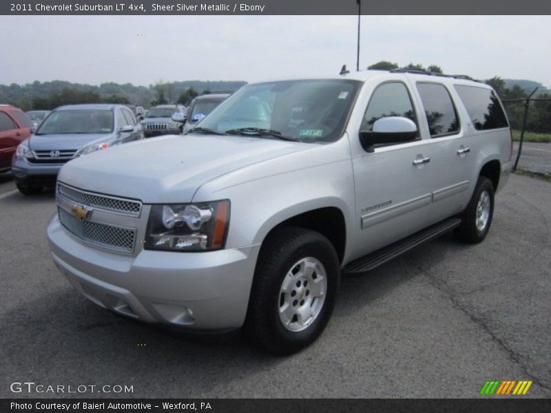 Sheer Silver Metallic / Ebony 2011 Chevrolet Suburban LT 4x4