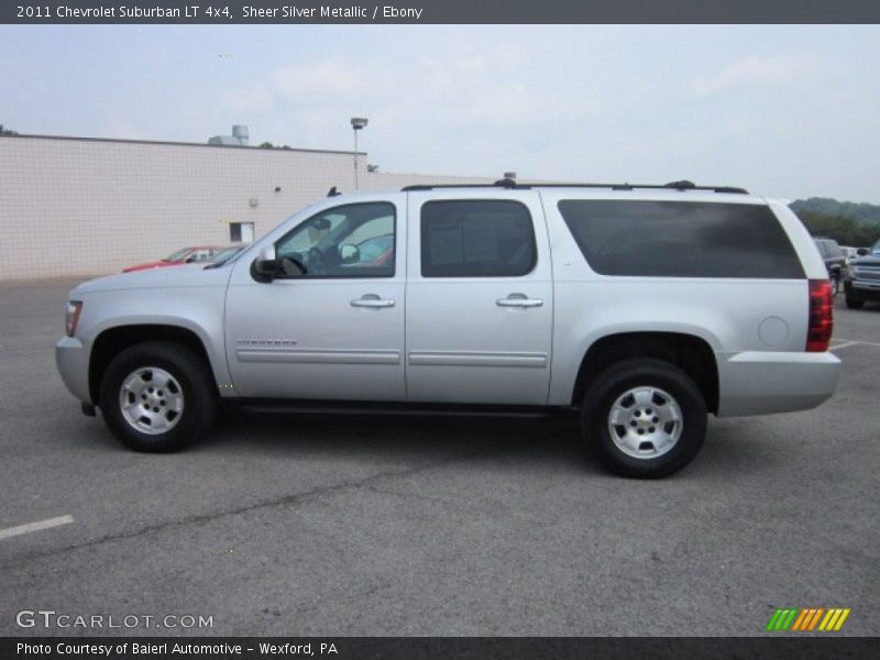 Sheer Silver Metallic / Ebony 2011 Chevrolet Suburban LT 4x4