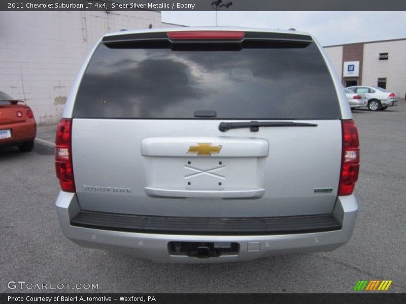 Sheer Silver Metallic / Ebony 2011 Chevrolet Suburban LT 4x4