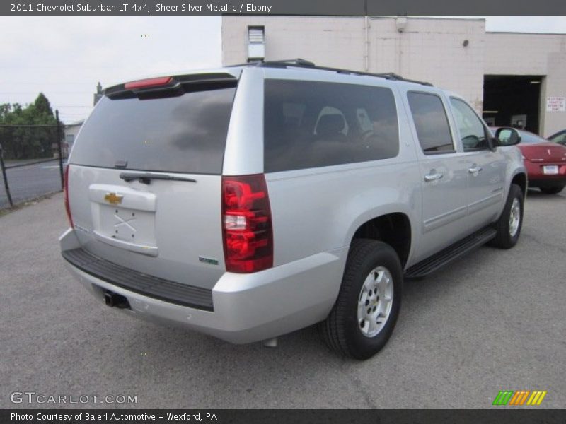 Sheer Silver Metallic / Ebony 2011 Chevrolet Suburban LT 4x4