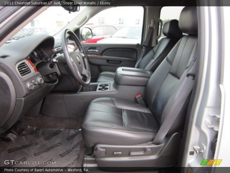 Sheer Silver Metallic / Ebony 2011 Chevrolet Suburban LT 4x4