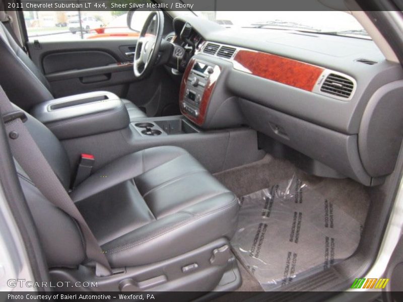 Sheer Silver Metallic / Ebony 2011 Chevrolet Suburban LT 4x4