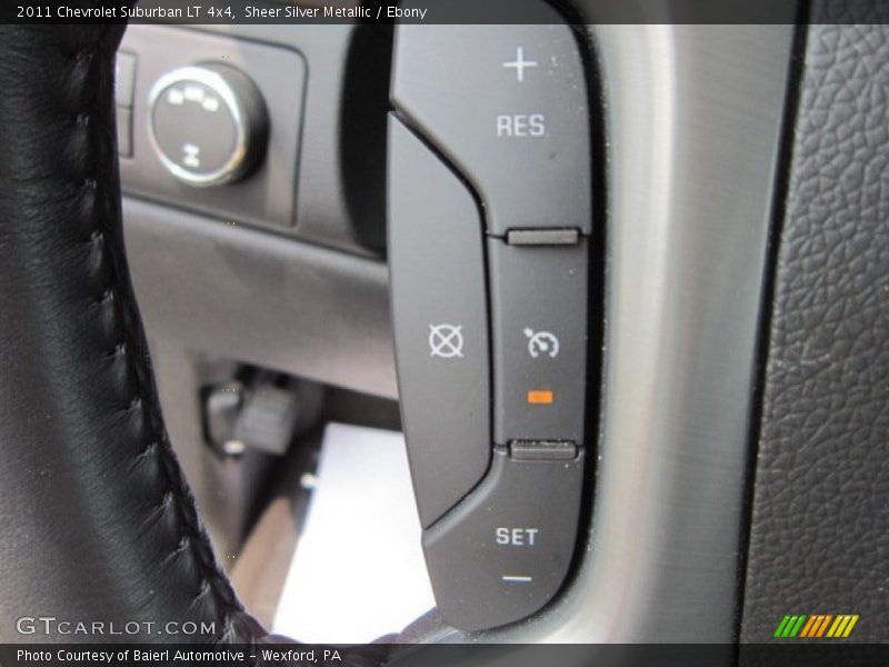 Sheer Silver Metallic / Ebony 2011 Chevrolet Suburban LT 4x4