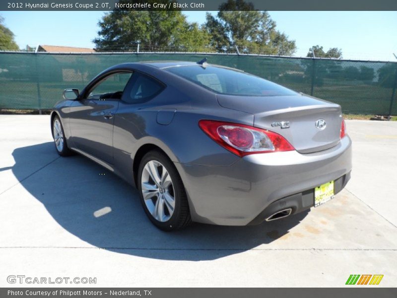 Nordschleife Gray / Black Cloth 2012 Hyundai Genesis Coupe 2.0T