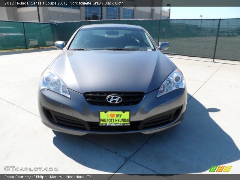 Nordschleife Gray / Black Cloth 2012 Hyundai Genesis Coupe 2.0T