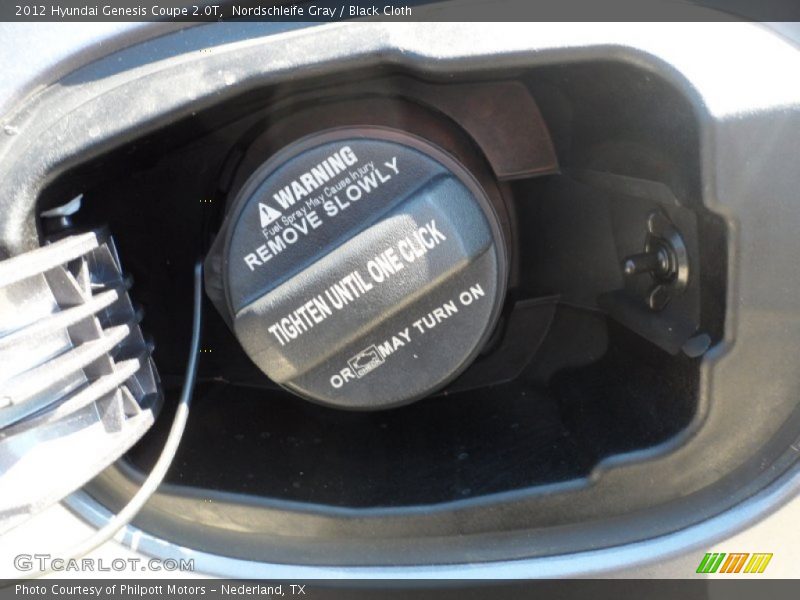Nordschleife Gray / Black Cloth 2012 Hyundai Genesis Coupe 2.0T