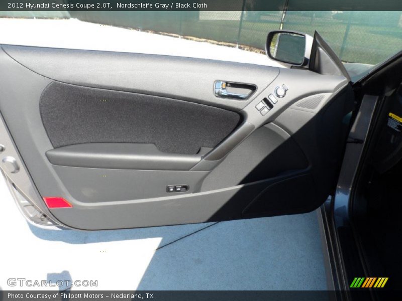 Nordschleife Gray / Black Cloth 2012 Hyundai Genesis Coupe 2.0T