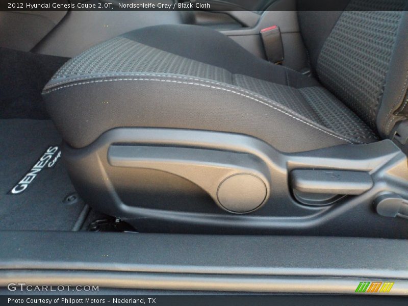 Nordschleife Gray / Black Cloth 2012 Hyundai Genesis Coupe 2.0T