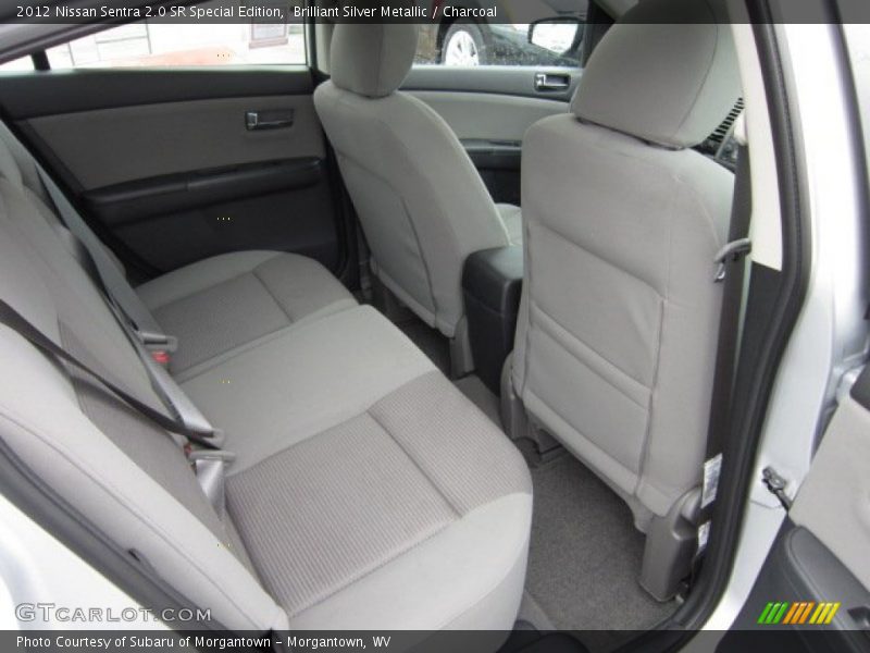 Brilliant Silver Metallic / Charcoal 2012 Nissan Sentra 2.0 SR Special Edition