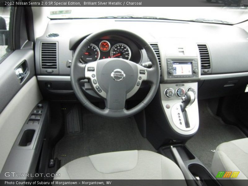 Brilliant Silver Metallic / Charcoal 2012 Nissan Sentra 2.0 SR Special Edition
