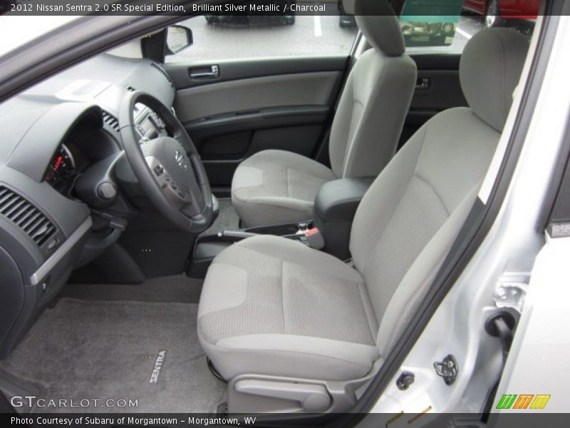 Brilliant Silver Metallic / Charcoal 2012 Nissan Sentra 2.0 SR Special Edition