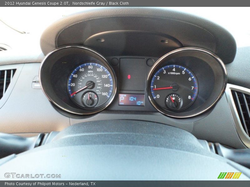  2012 Genesis Coupe 2.0T 2.0T Gauges