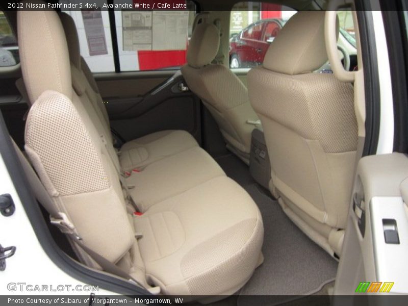 Avalanche White / Cafe Latte 2012 Nissan Pathfinder S 4x4