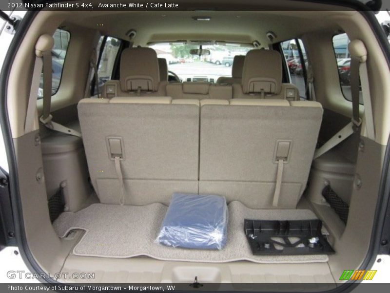Avalanche White / Cafe Latte 2012 Nissan Pathfinder S 4x4