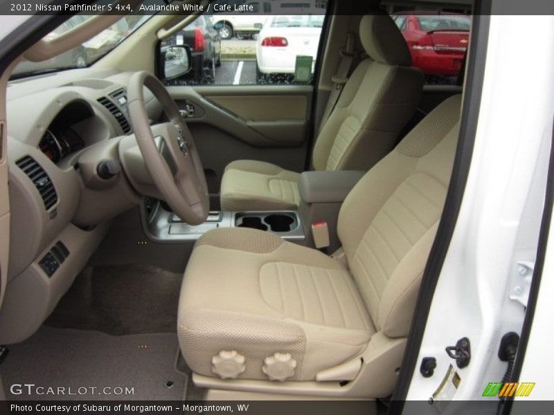 Avalanche White / Cafe Latte 2012 Nissan Pathfinder S 4x4