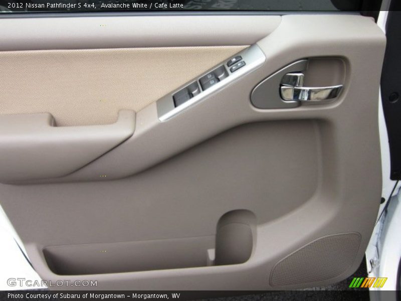 Avalanche White / Cafe Latte 2012 Nissan Pathfinder S 4x4