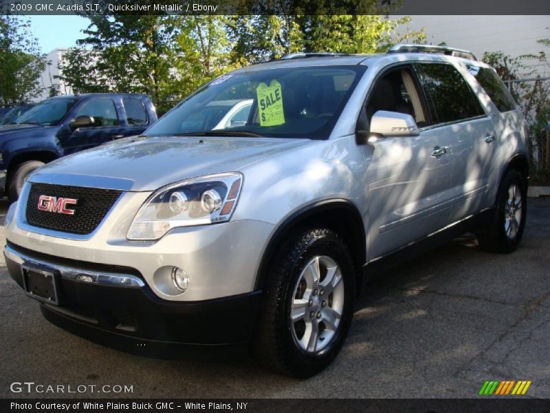 Quicksilver Metallic / Ebony 2009 GMC Acadia SLT