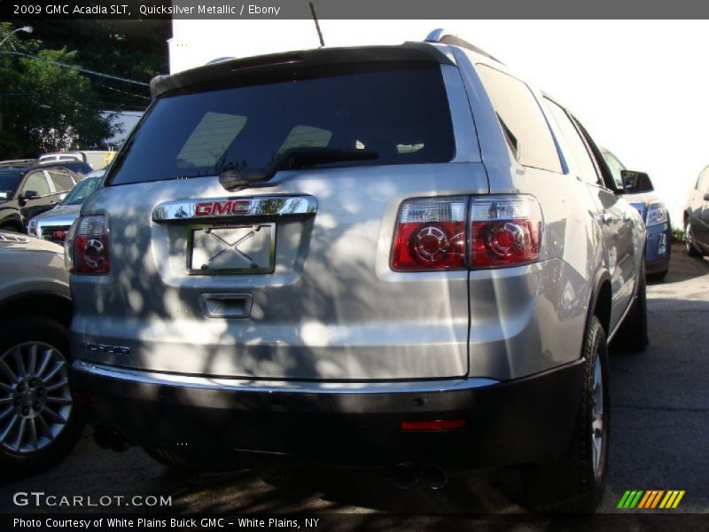 Quicksilver Metallic / Ebony 2009 GMC Acadia SLT