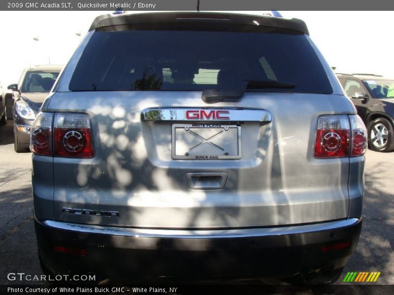 Quicksilver Metallic / Ebony 2009 GMC Acadia SLT