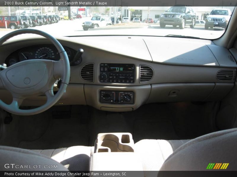 Light Sandrift Metallic / Taupe 2003 Buick Century Custom