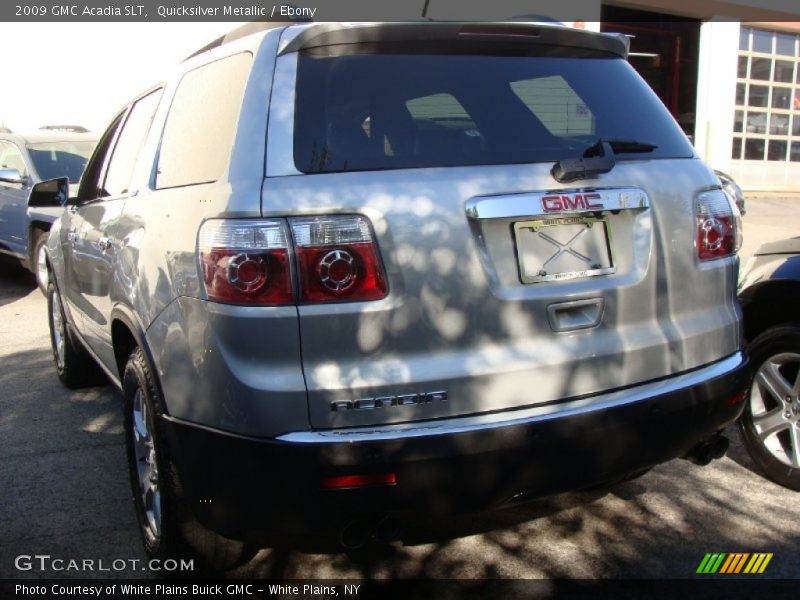 Quicksilver Metallic / Ebony 2009 GMC Acadia SLT