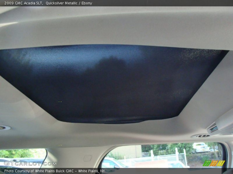Quicksilver Metallic / Ebony 2009 GMC Acadia SLT
