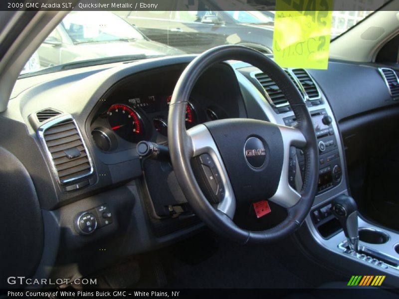 Quicksilver Metallic / Ebony 2009 GMC Acadia SLT