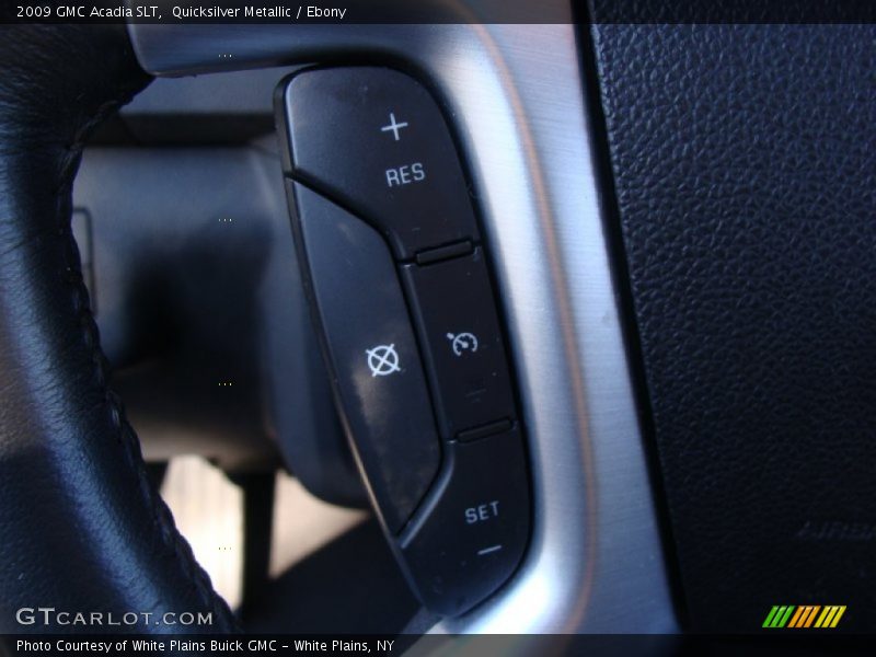 Quicksilver Metallic / Ebony 2009 GMC Acadia SLT