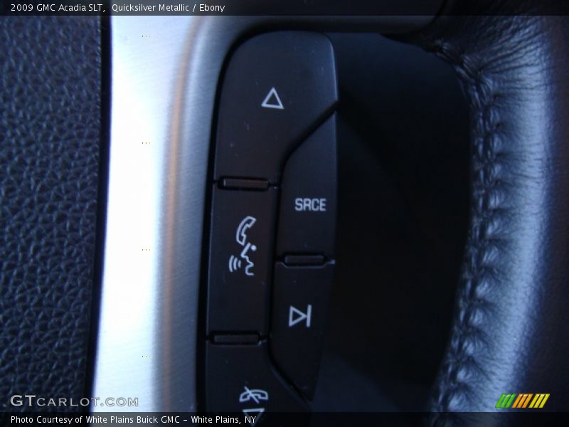 Quicksilver Metallic / Ebony 2009 GMC Acadia SLT