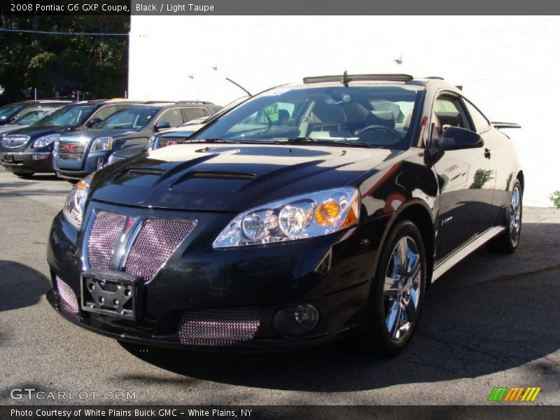 Black / Light Taupe 2008 Pontiac G6 GXP Coupe