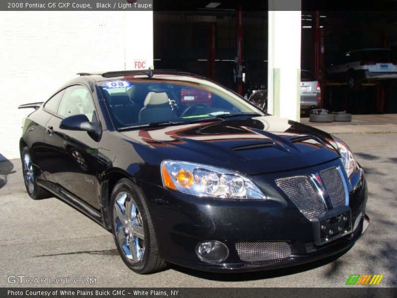 Black / Light Taupe 2008 Pontiac G6 GXP Coupe