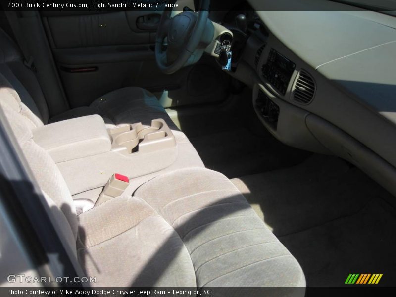 Light Sandrift Metallic / Taupe 2003 Buick Century Custom