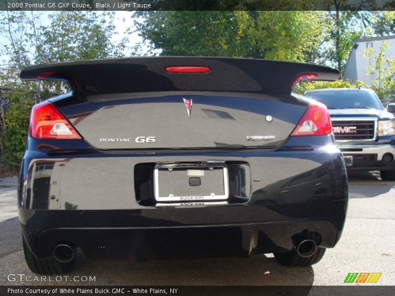 Black / Light Taupe 2008 Pontiac G6 GXP Coupe