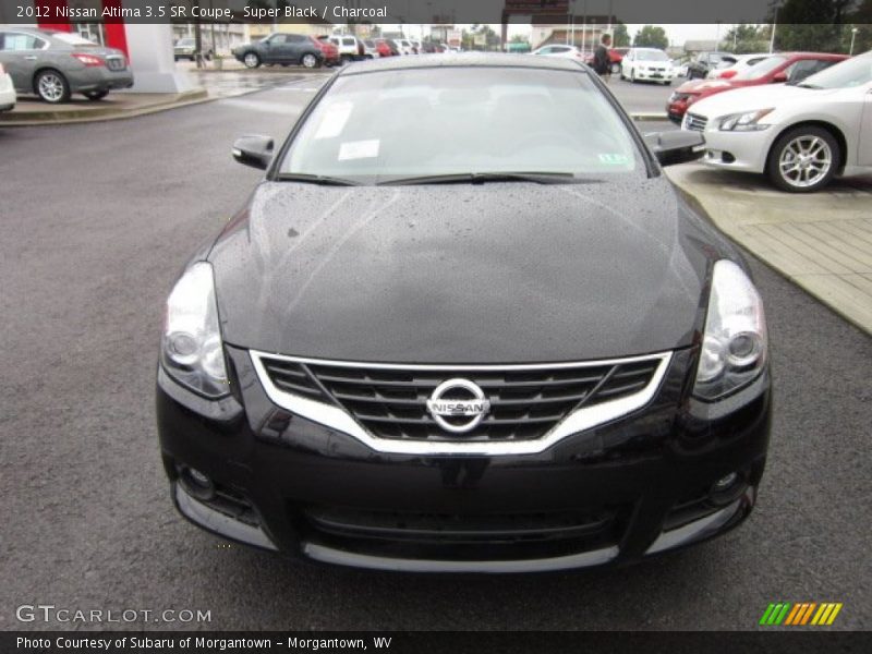 Super Black / Charcoal 2012 Nissan Altima 3.5 SR Coupe