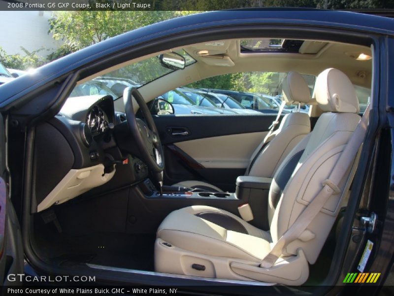 Black / Light Taupe 2008 Pontiac G6 GXP Coupe