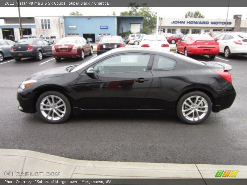 Super Black / Charcoal 2012 Nissan Altima 3.5 SR Coupe