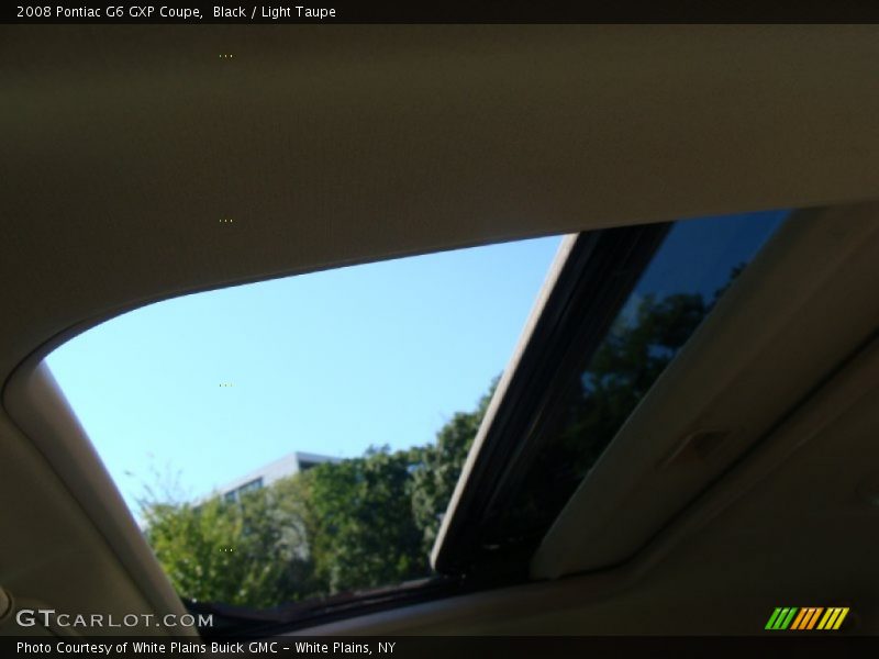 Black / Light Taupe 2008 Pontiac G6 GXP Coupe